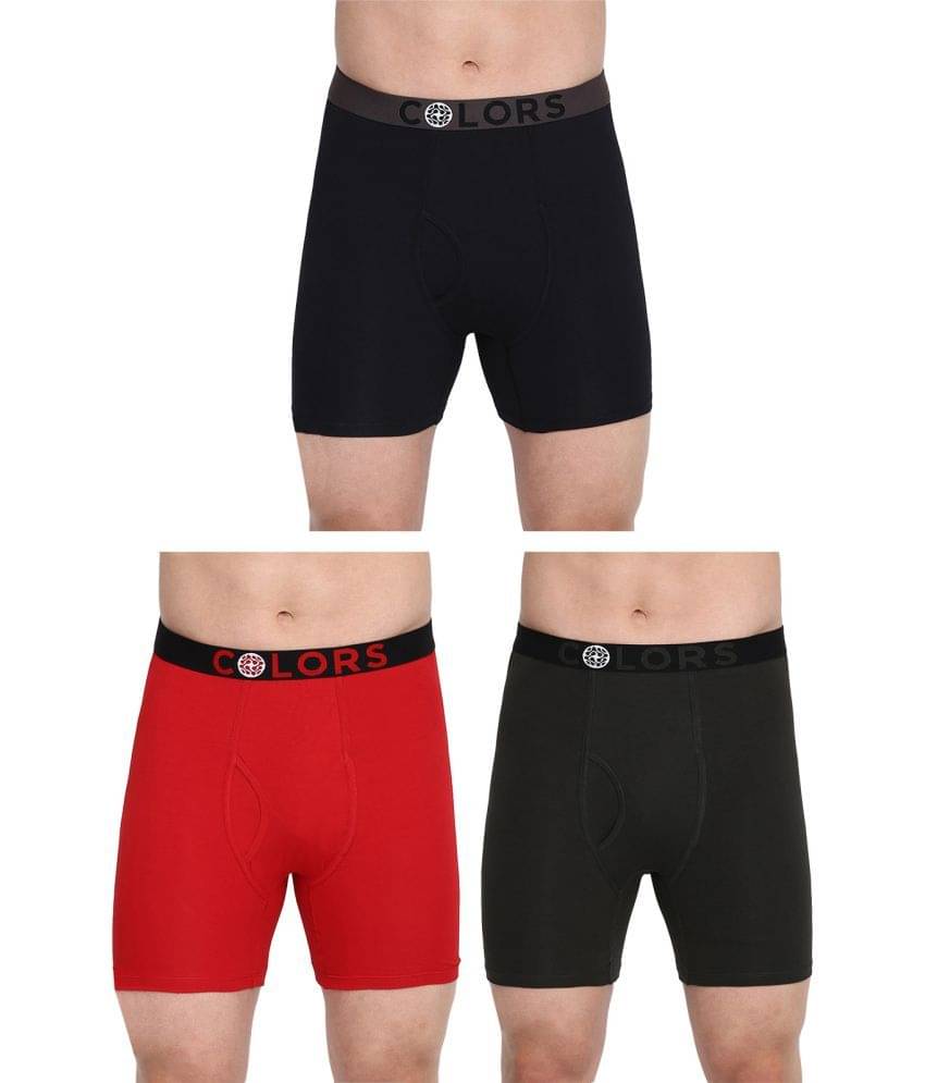     			COLORS by Rupa Frontline Multicolor Cotton Men's Briefs ( Pack of 3 )