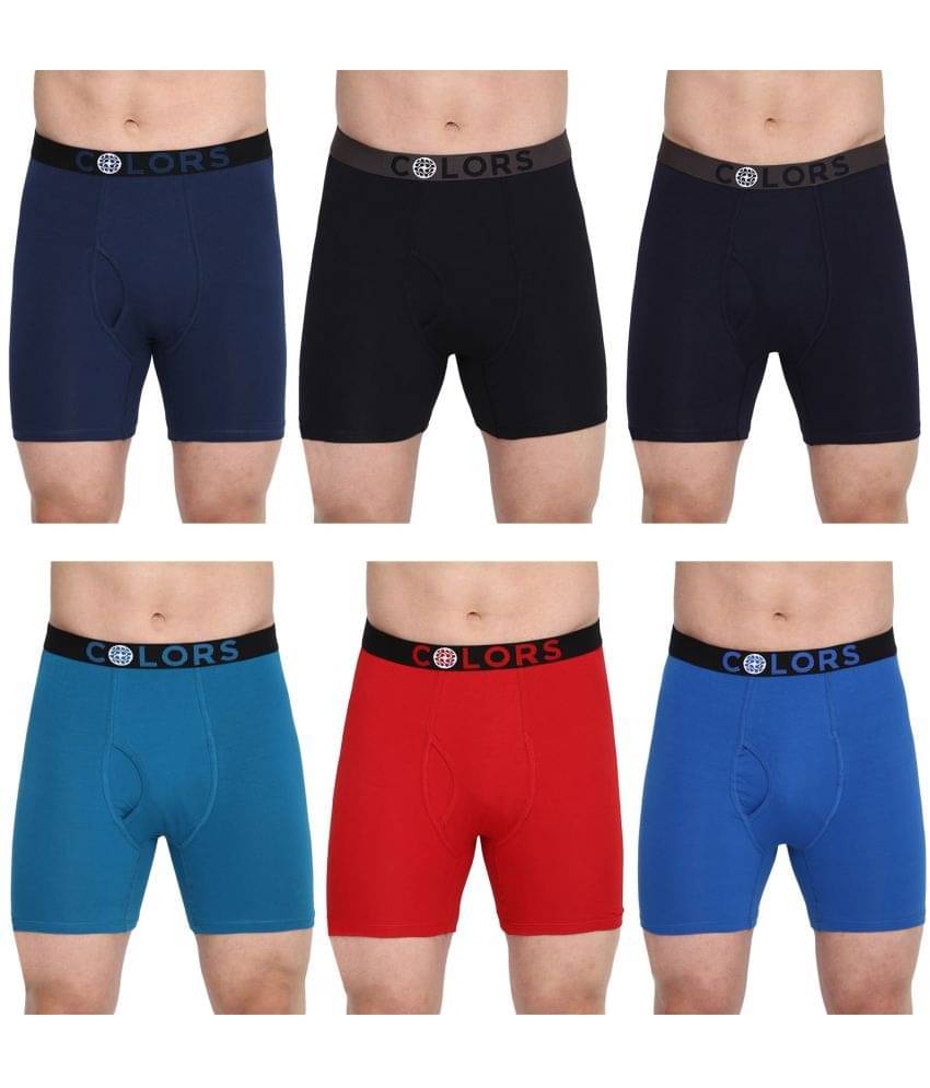     			COLORS by Rupa Frontline Multicolor Cotton Men's Briefs ( Pack of 6 )