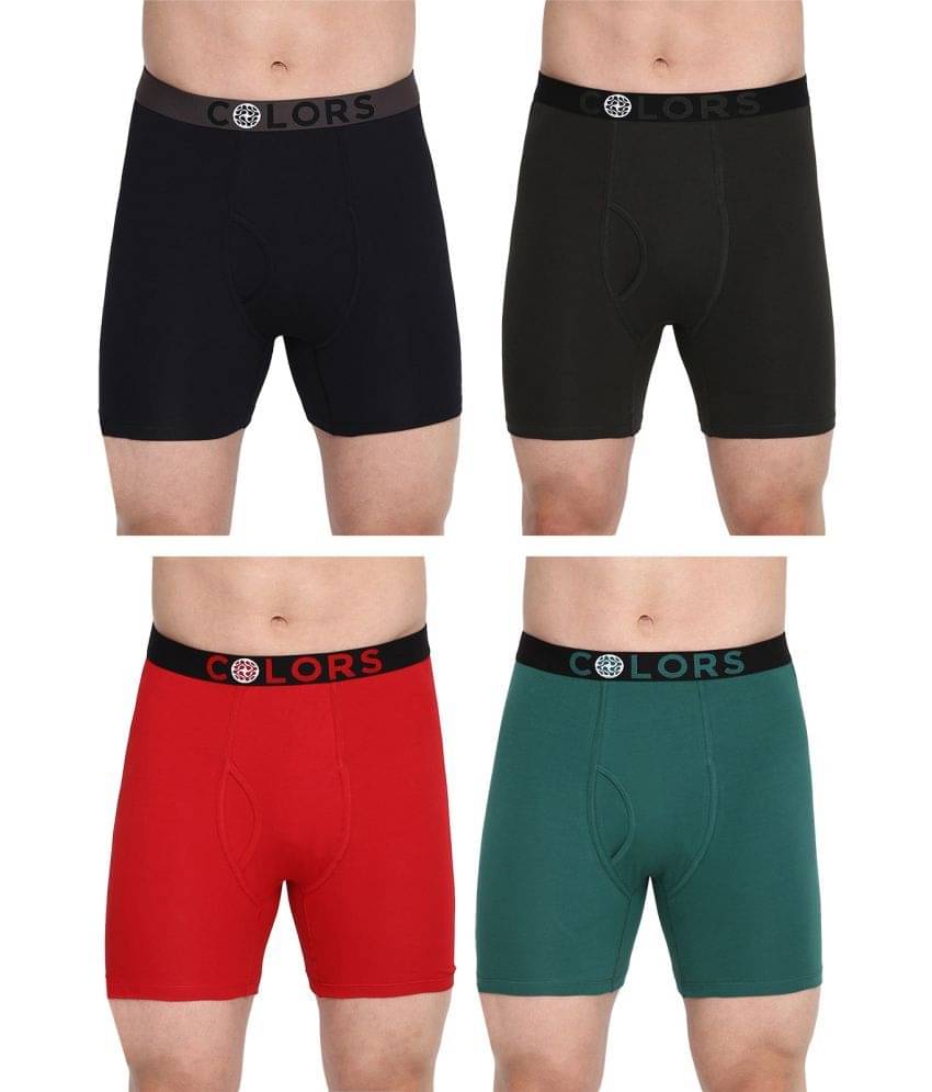     			COLORS by Rupa Frontline Multicolor Cotton Men's Briefs ( Pack of 4 )