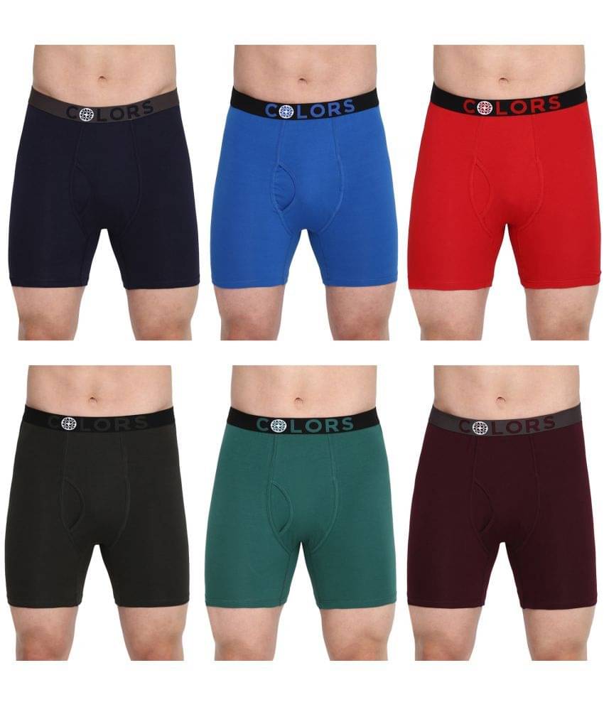     			COLORS by Rupa Frontline Multicolor Cotton Men's Briefs ( Pack of 6 )