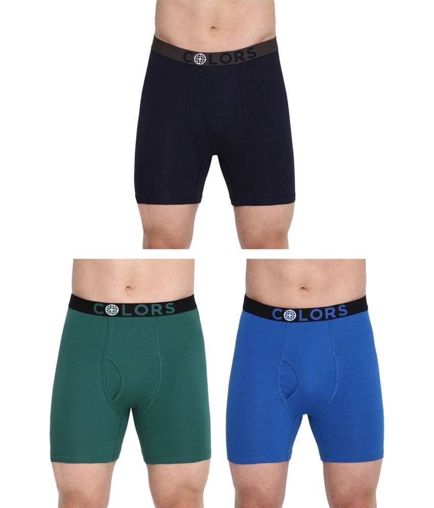     			COLORS by Rupa Frontline Multicolor Cotton Men's Briefs ( Pack of 3 )