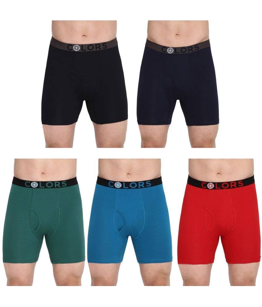     			COLORS by Rupa Frontline Multicolor Cotton Men's Briefs ( Pack of 5 )