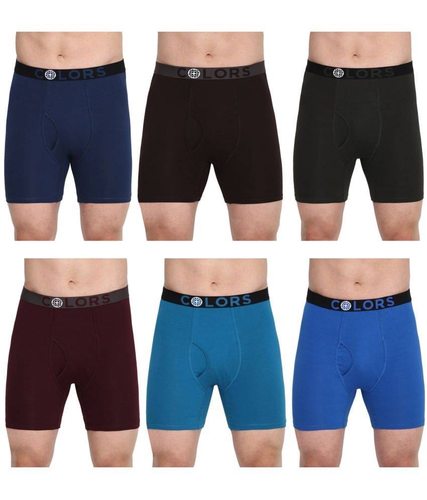     			COLORS by Rupa Frontline Multicolor Cotton Men's Briefs ( Pack of 6 )