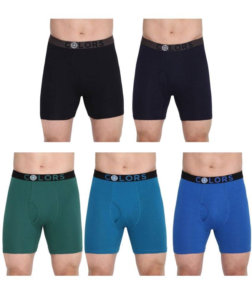     			COLORS by Rupa Frontline Multicolor Cotton Men's Briefs ( Pack of 5 )