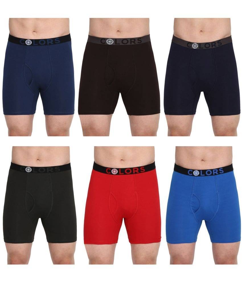     			COLORS by Rupa Frontline Multicolor Cotton Men's Briefs ( Pack of 6 )