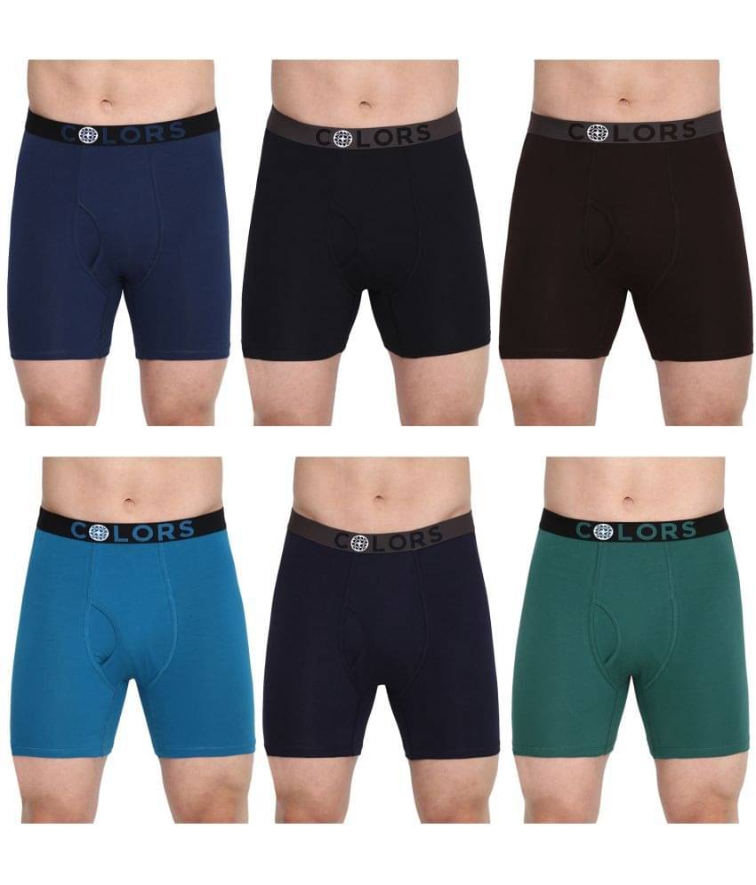     			COLORS by Rupa Frontline Multicolor Cotton Men's Briefs ( Pack of 6 )