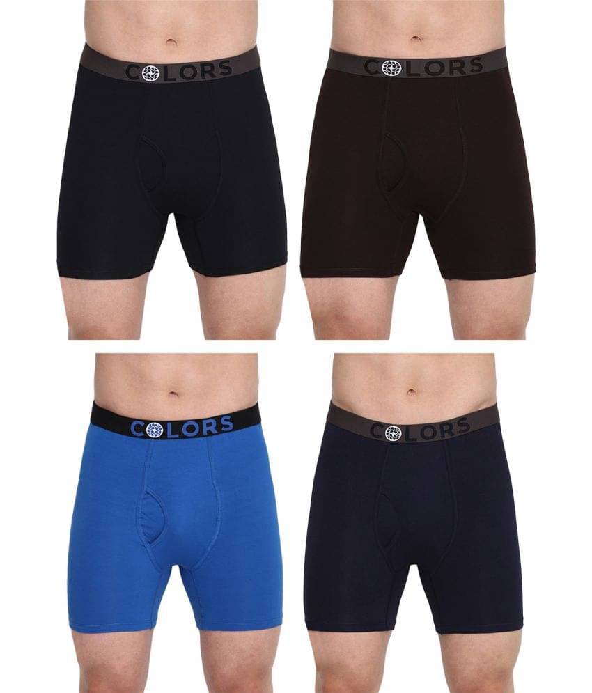     			COLORS by Rupa Frontline Multicolor Cotton Men's Briefs ( Pack of 4 )
