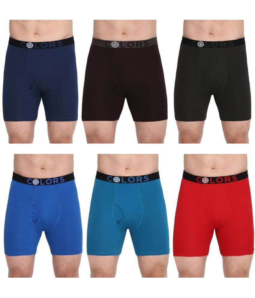     			COLORS by Rupa Frontline Multicolor Cotton Men's Briefs ( Pack of 6 )