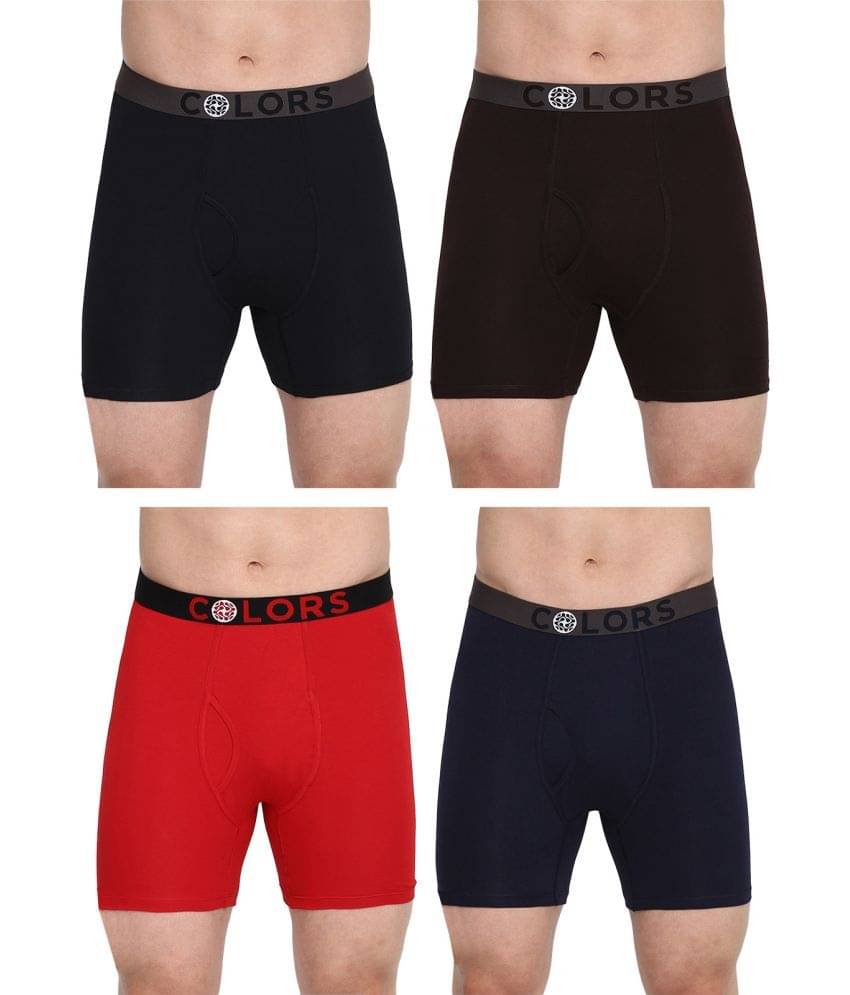     			COLORS by Rupa Frontline Multicolor Cotton Men's Briefs ( Pack of 4 )