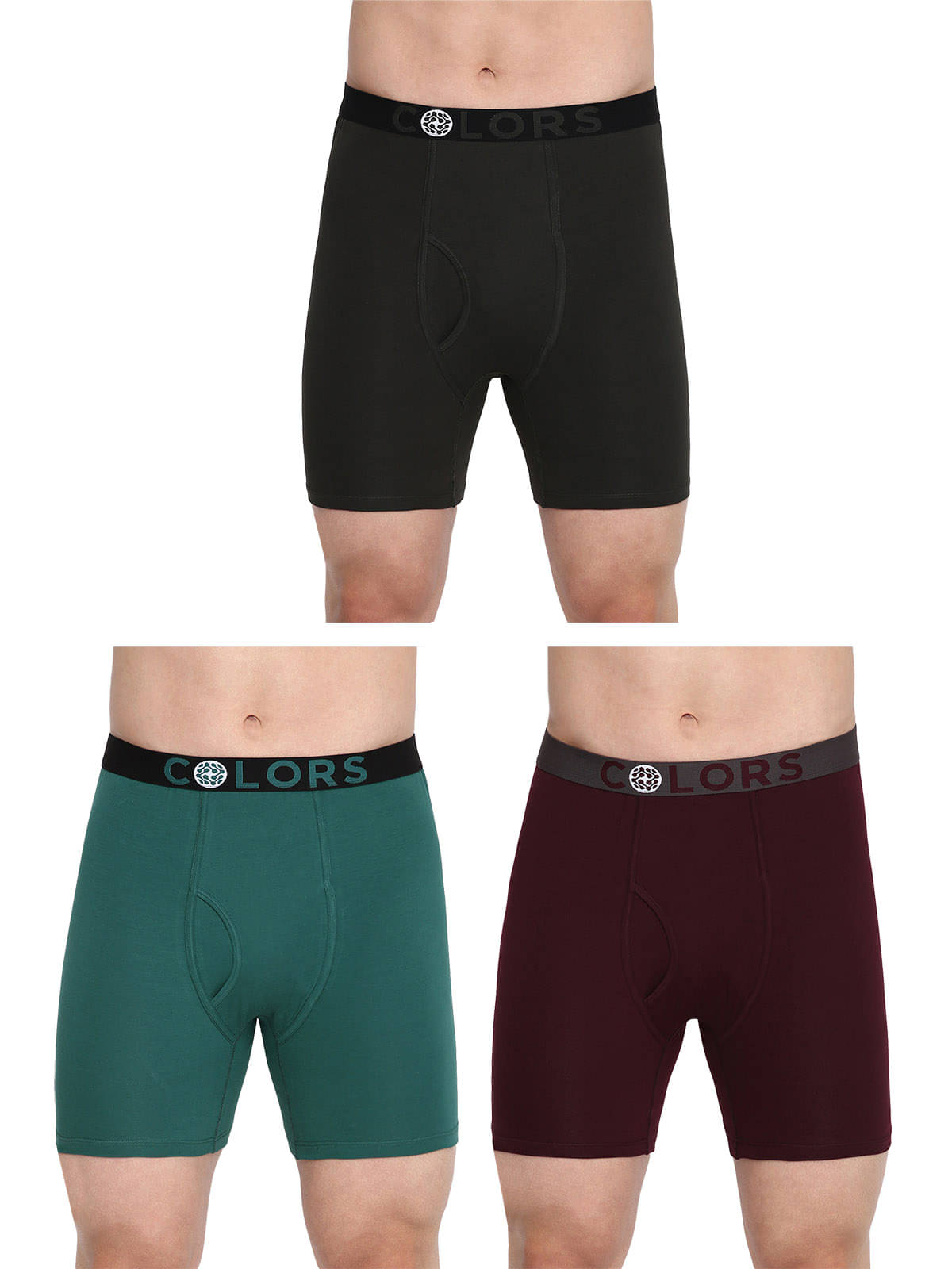COLORS by Rupa Frontline Multicolor Cotton Men's Briefs ( Pack of 3 ) COLORS by Rupa Frontline Multicolor Cotton Men's Briefs ( Pack of 3 )