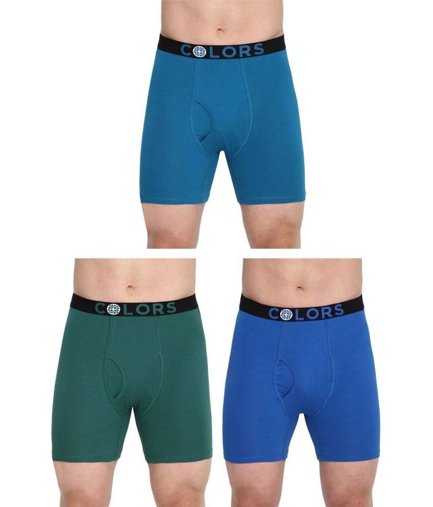 COLORS by Rupa Frontline Multicolor Cotton Men's Briefs ( Pack of 3 )     			COLORS by Rupa Frontline Multicolor Cotton Men's Briefs ( Pack of 3 )