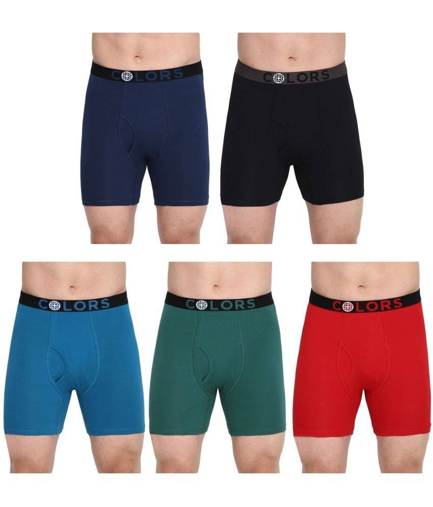     			COLORS by Rupa Frontline Multicolor Cotton Men's Briefs ( Pack of 5 )