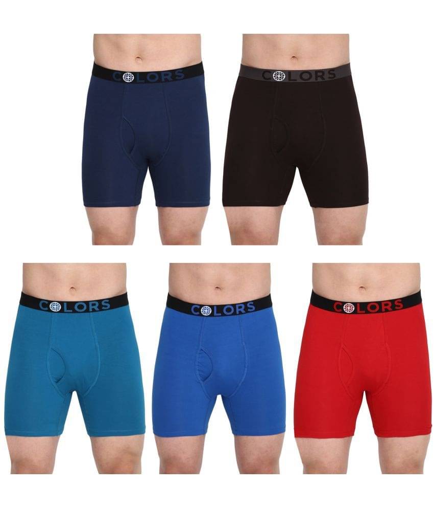     			COLORS by Rupa Frontline Multicolor Cotton Men's Briefs ( Pack of 5 )