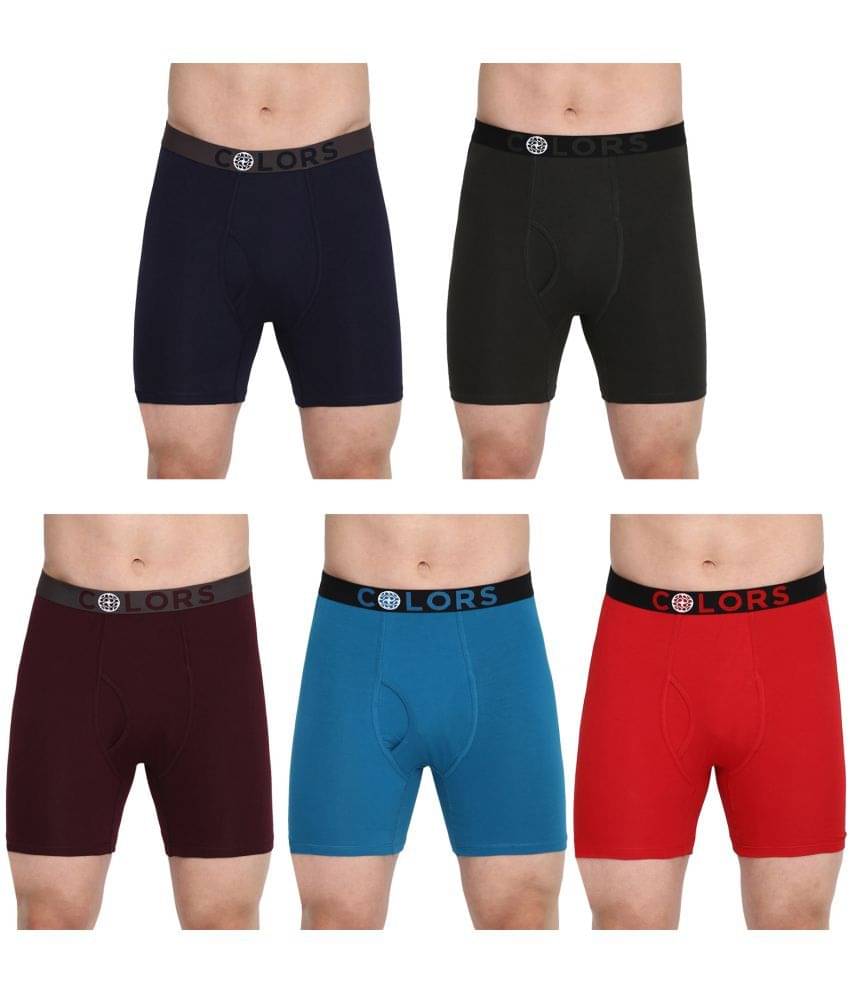     			COLORS by Rupa Frontline Multicolor Cotton Men's Briefs ( Pack of 5 )