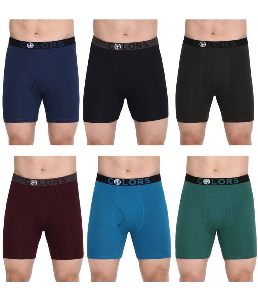     			COLORS by Rupa Frontline Multicolor Cotton Men's Briefs ( Pack of 6 )