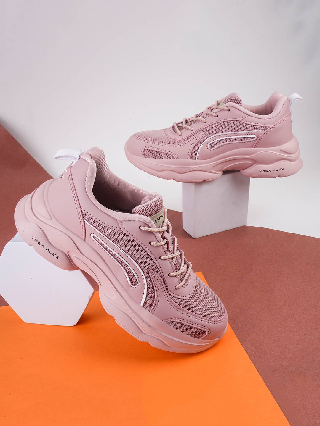     			Campus Pink Women's Sneakers