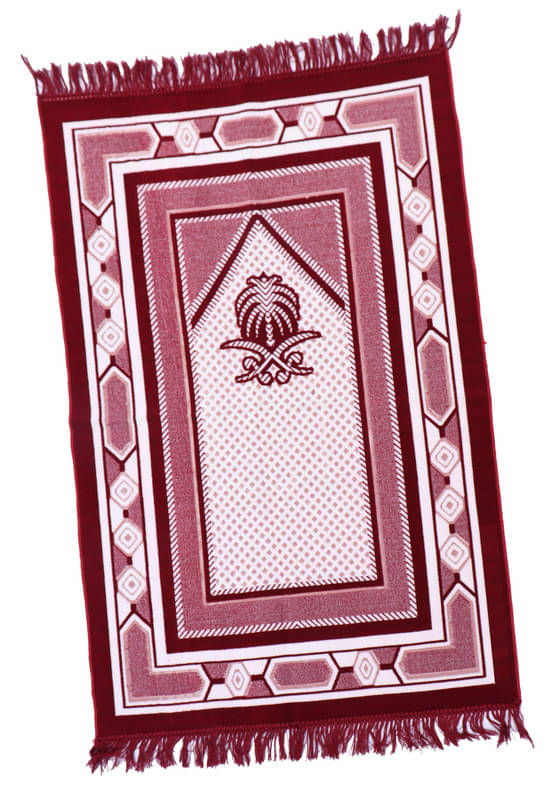 ADIRNY Maroon Single Regular Velvet Prayer Mat ( 110 X 70 cm )     			ADIRNY Maroon Single Regular Velvet Prayer Mat ( 110 X 70 cm )