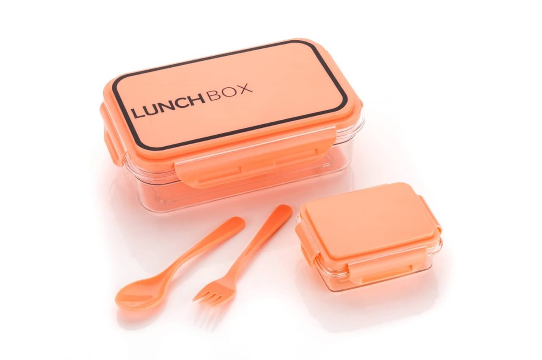 Analog Kitchenware Kids/School/Office Tiffin Plastic Lunch Box 2 - Container ( Pack of 1 )