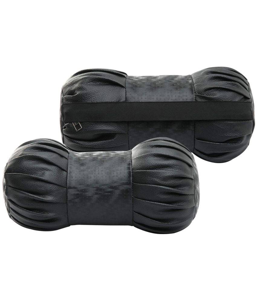 Auto Hub Neck Cushions Set of 2 Black Auto Hub Neck Cushions Set of 2 Black