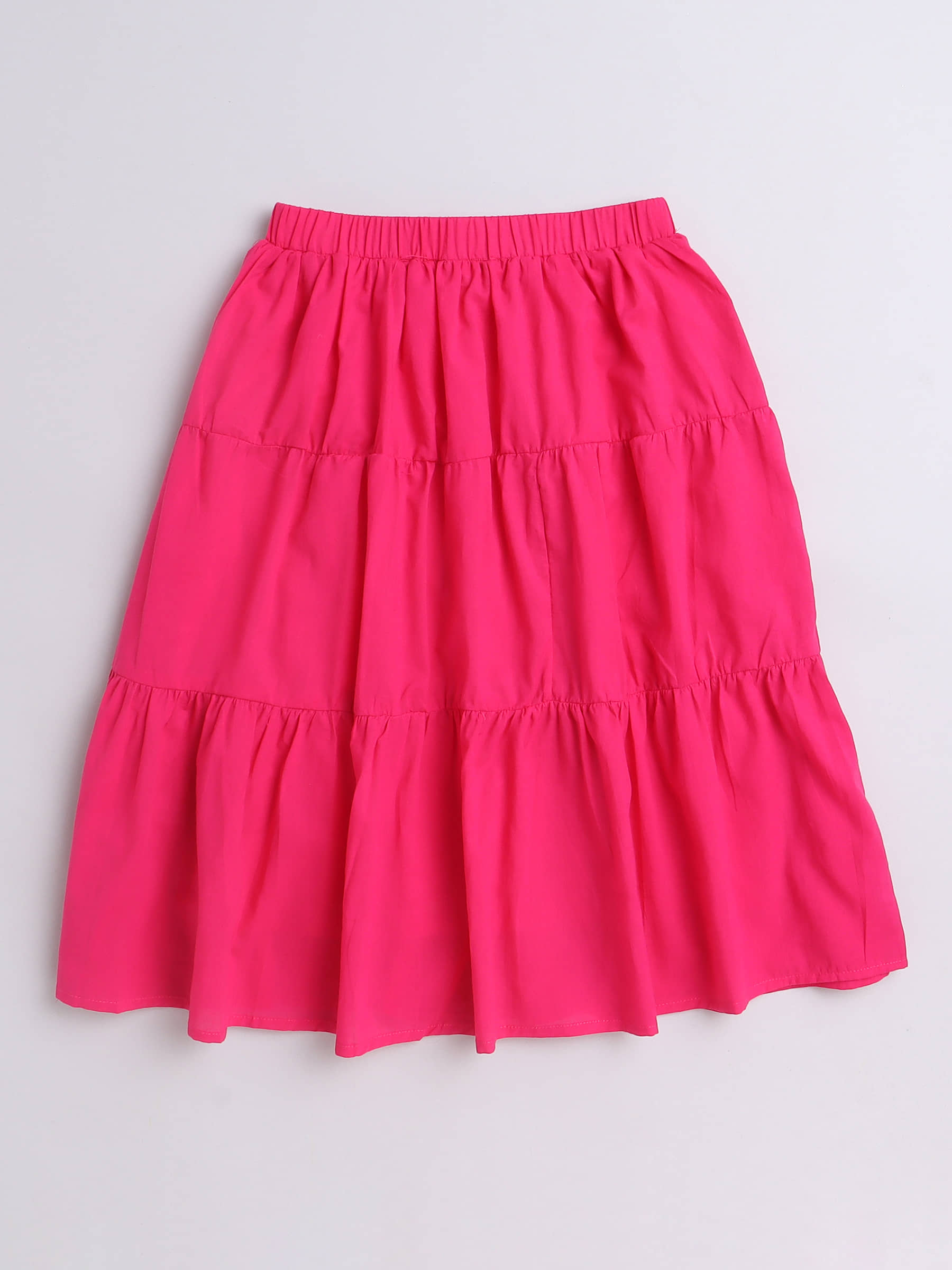 Aww Hunnie Pack of 1 Girls Cotton A-Line Skirt ( Pink ) - Shorts | Buy online on ZillyBuy
