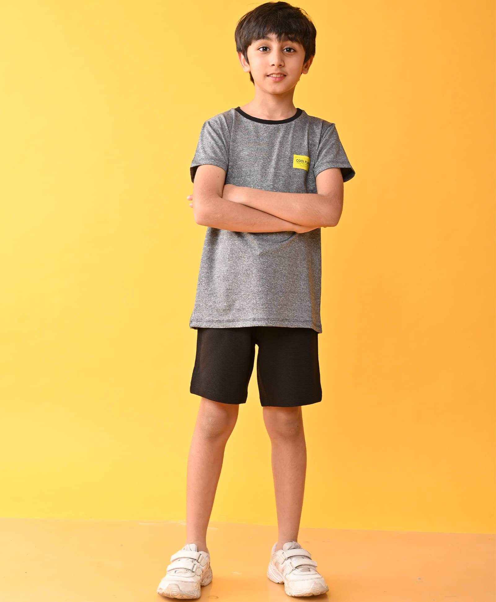 ANTHRILO Pack of 1 Boys 100% Cotton Nightsuit Set ( Grey ) ANTHRILO Pack of 1 Boys 100% Cotton Nightsuit Set ( Grey )