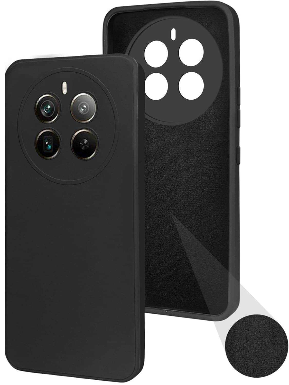     			Case Vault Covers Silicon Soft cases Compatible For Silicon Realme 12 Pro 5G ( Pack of 1 )