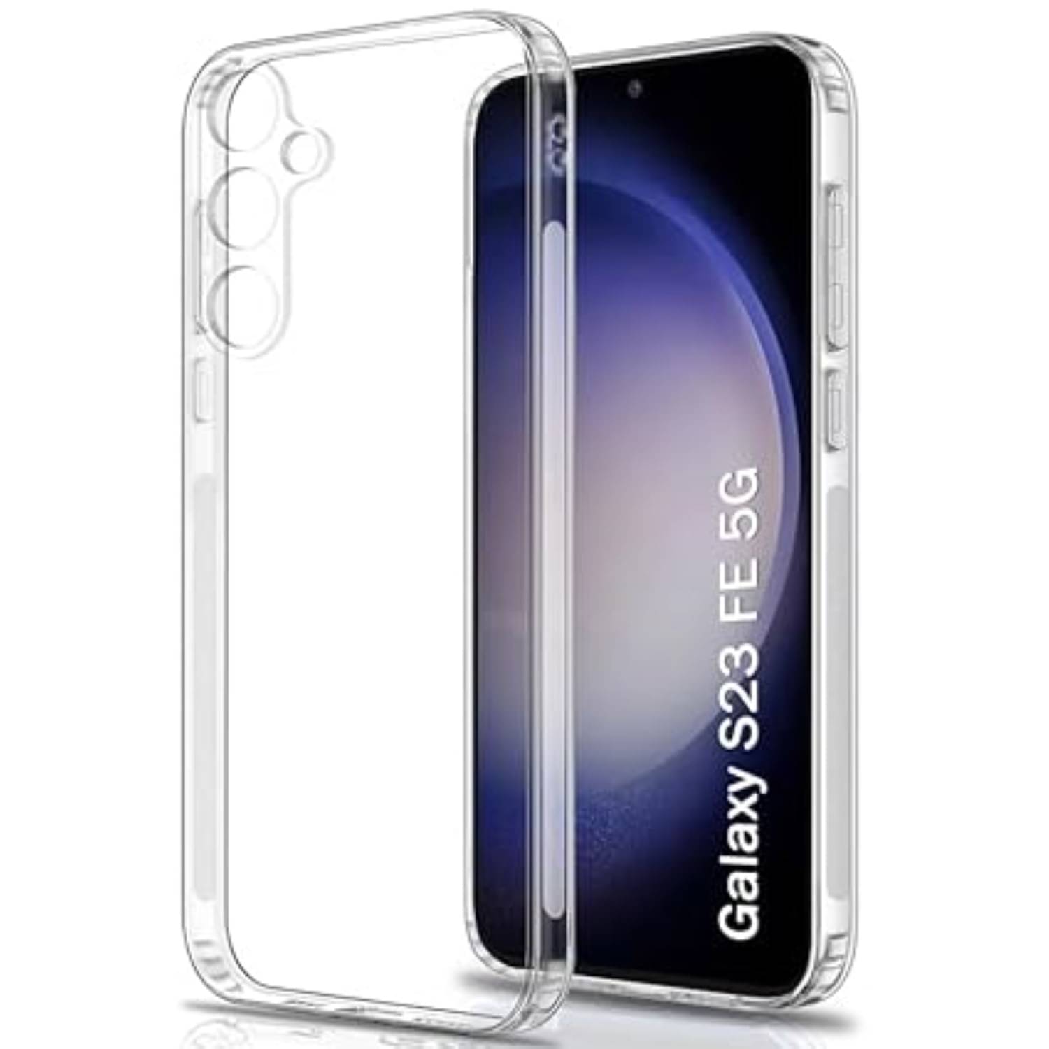     			Case Vault Covers Silicon Soft cases Compatible For Silicon Samsung Galaxy S23 FE 5G ( Pack of 1 )