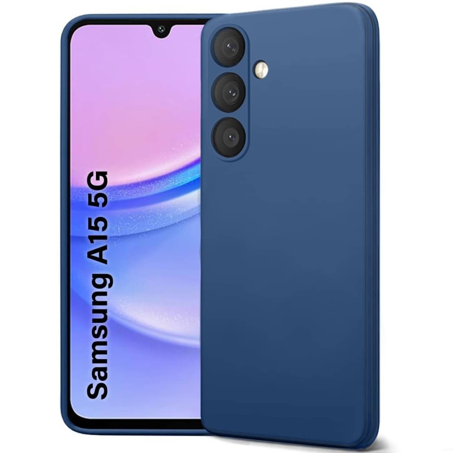     			Case Vault Covers Silicon Soft cases Compatible For Silicon Samsung Galaxy A15 ( Pack of 1 )