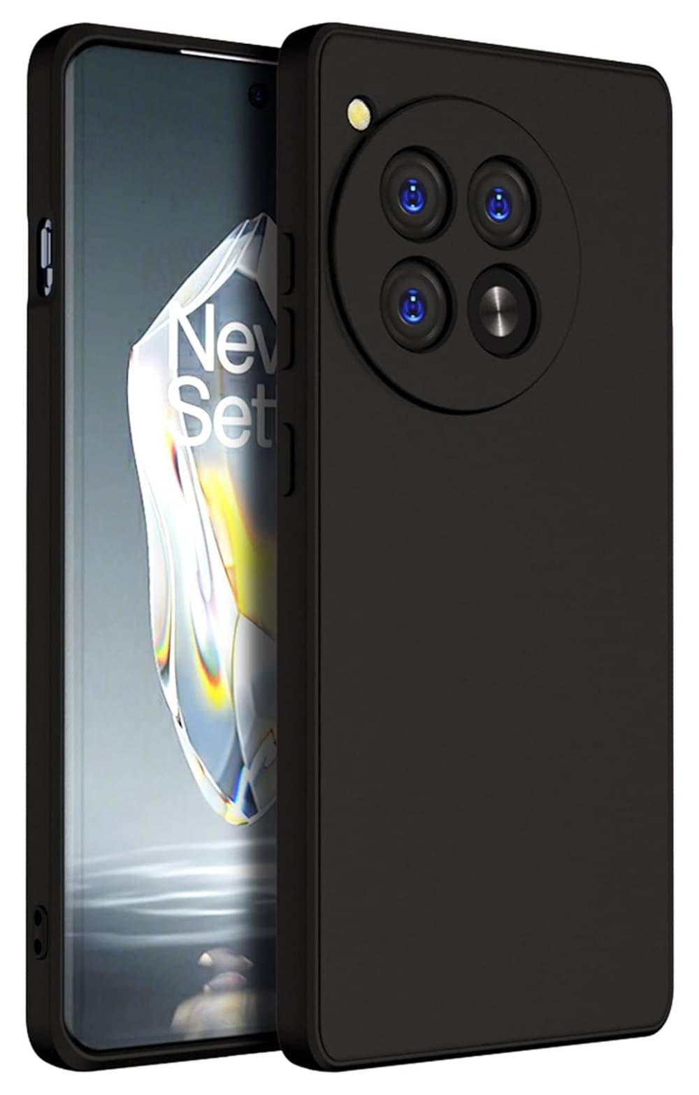     			Case Vault Covers Silicon Soft cases Compatible For Silicon OnePlus 12R 5G ( Pack of 1 )