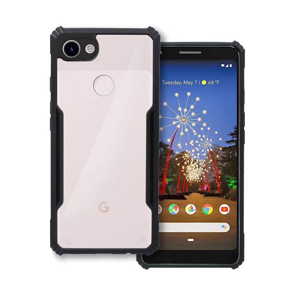     			EXOTIC FLOURISH Plain Cases Compatible For Polycarbonate GOOGLE PIXEL 3 ( Pack of 1 )