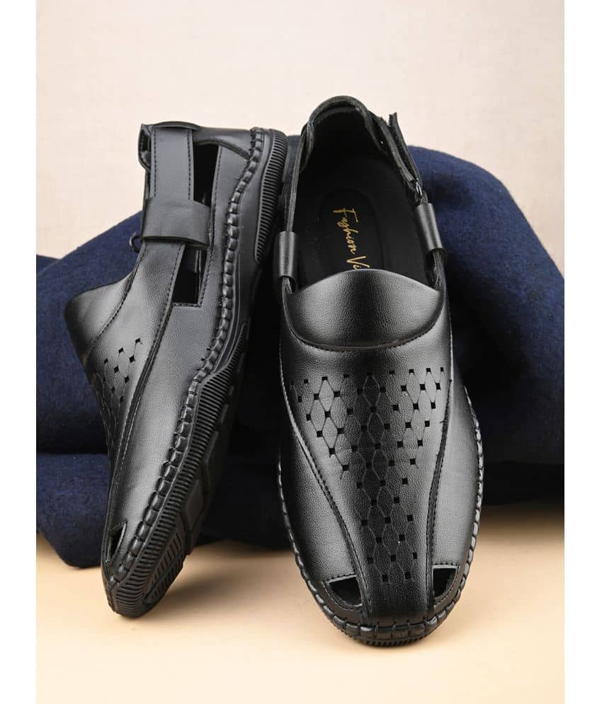 Fashion Victim - Black Men's Sandals
