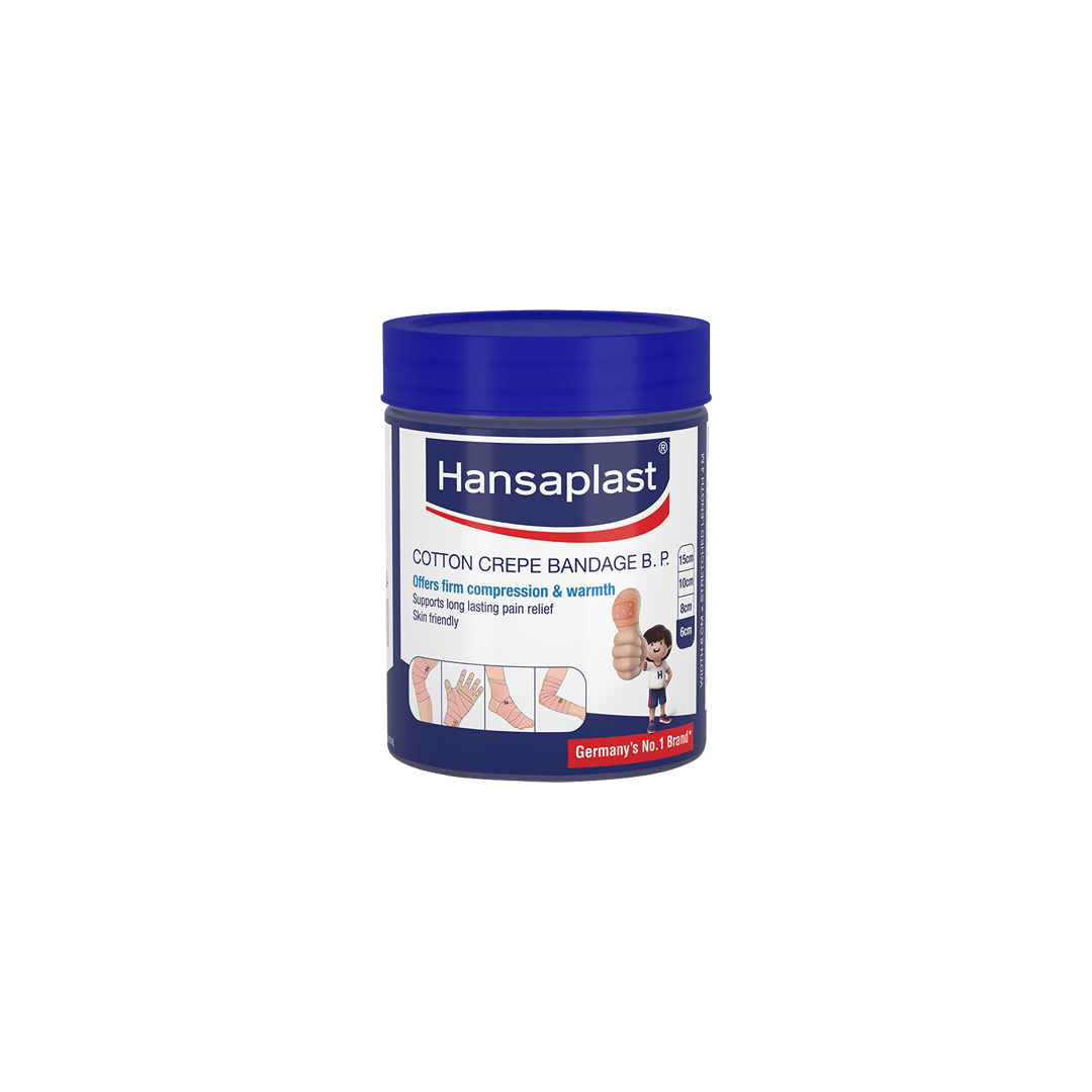     			Hansaplast Cotton Crepe Bandage B.P 6cm x 4m