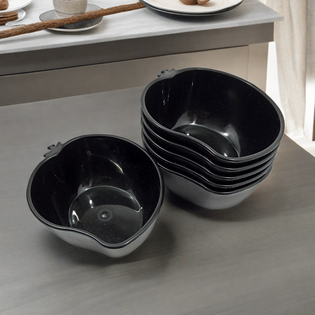 Inpro Plastic Snacks Bowl 120 mL ( Set of 6 )