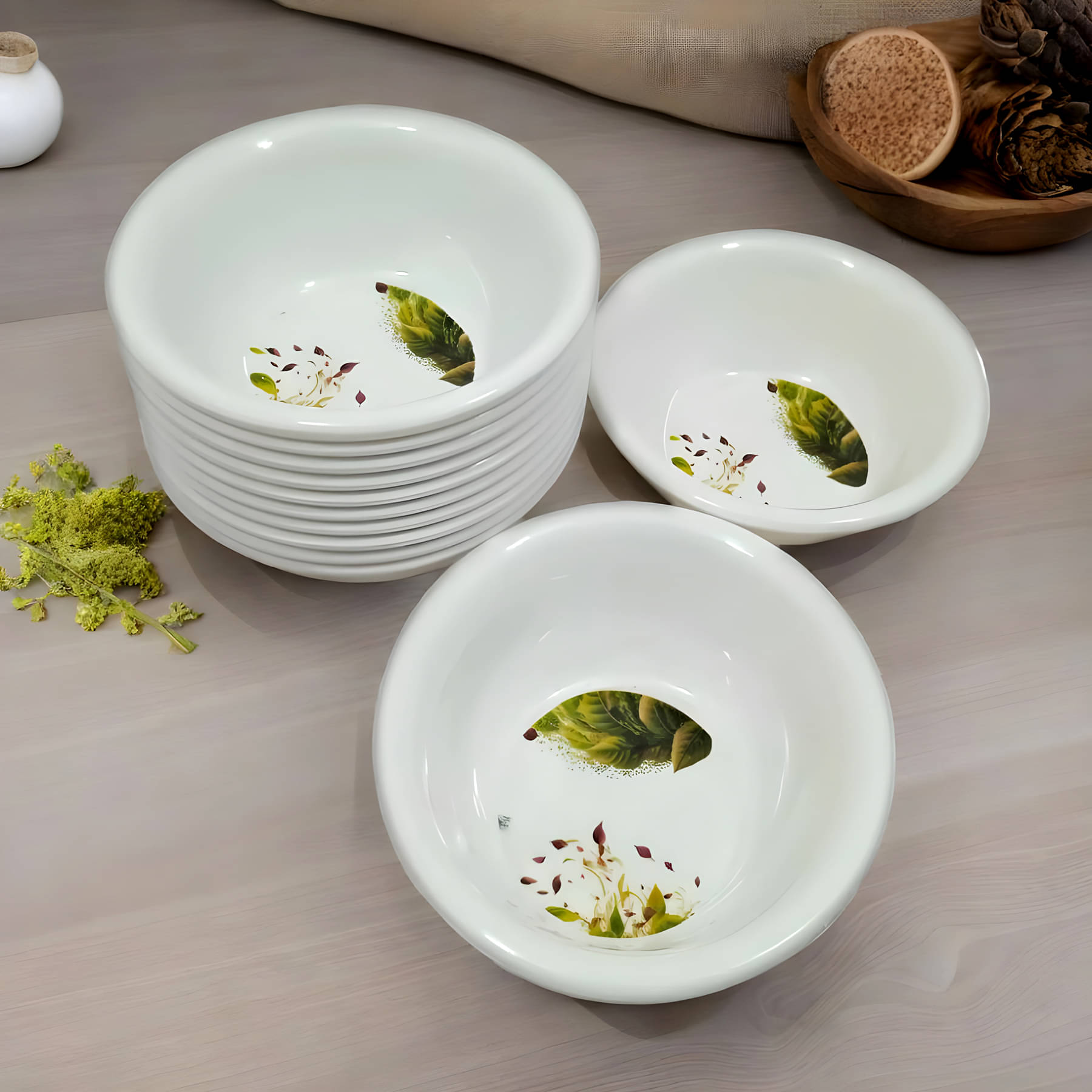 Inpro Vegetable Bowl Melamine Vegetable Bowl 120 mL ( Set of 12 ) Inpro Vegetable Bowl Melamine Vegetable Bowl 120 mL ( Set of 12 )
