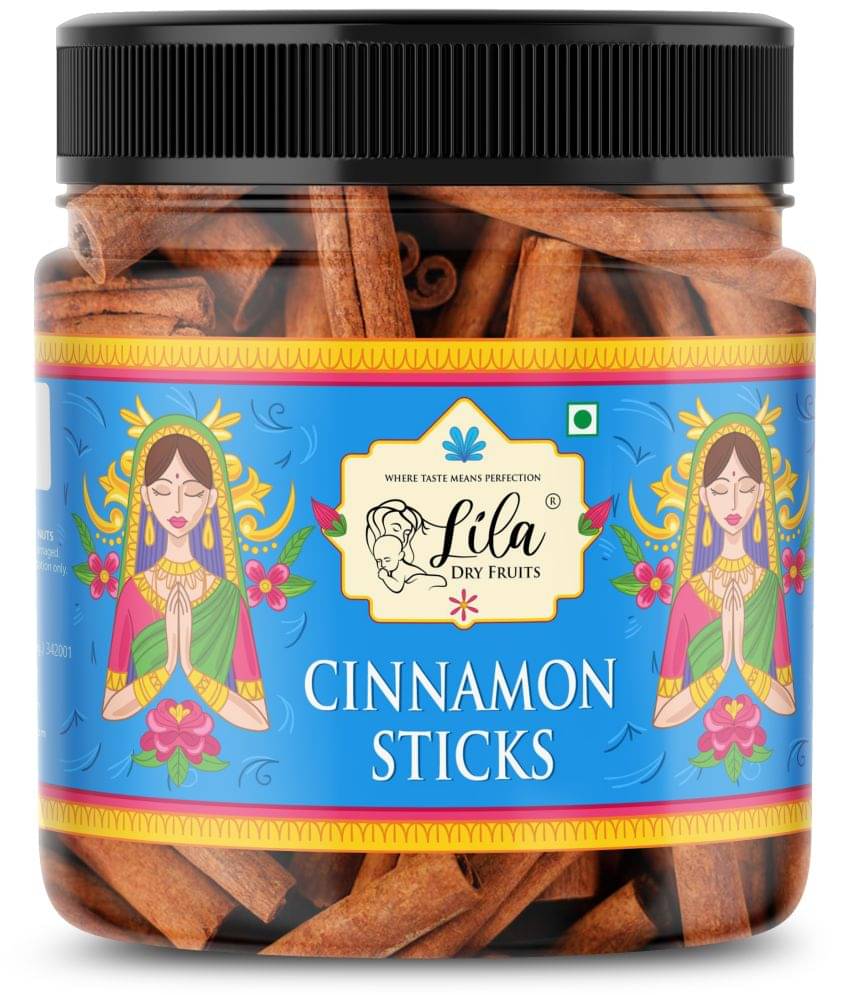 LILA DRY FRUITS Cinnamon Sticks Dal Chini 500g Aromatic Spice for Cooking & Baking     			LILA DRY FRUITS Cinnamon Sticks Dal Chini 500g Aromatic Spice for Cooking & Baking