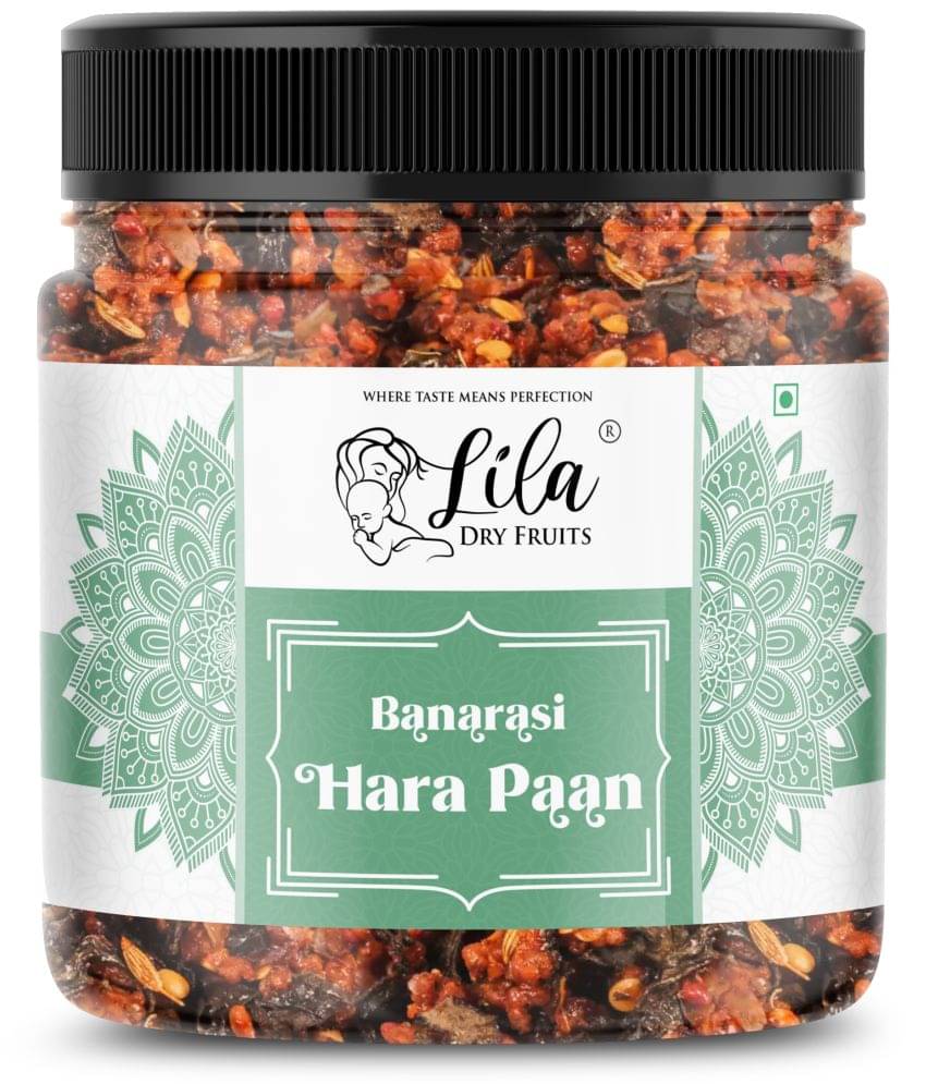 LILA DRY FRUITS Banarasi Meetha Paan 250g Sweet Hara Paan Traditional Mouth Freshener LILA DRY FRUITS Banarasi Meetha Paan 250g Sweet Hara Paan Traditional Mouth Freshener