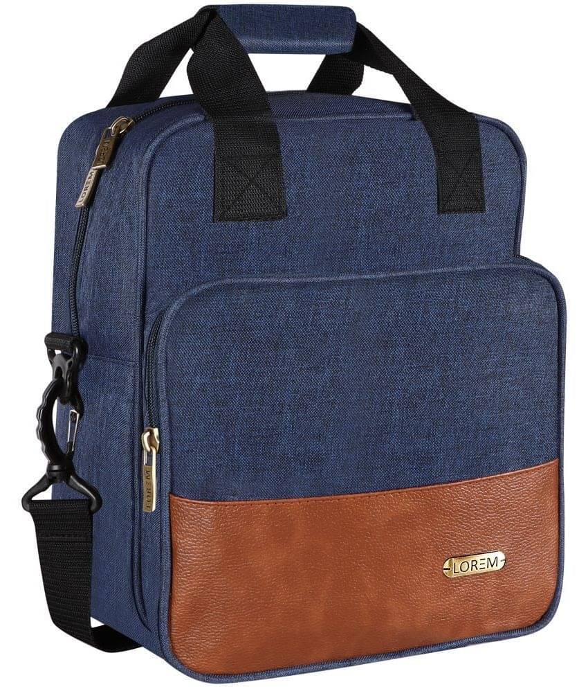 Lorem Blue Lunch Bags ( 1 Pc ) Lorem Blue Lunch Bags ( 1 Pc )