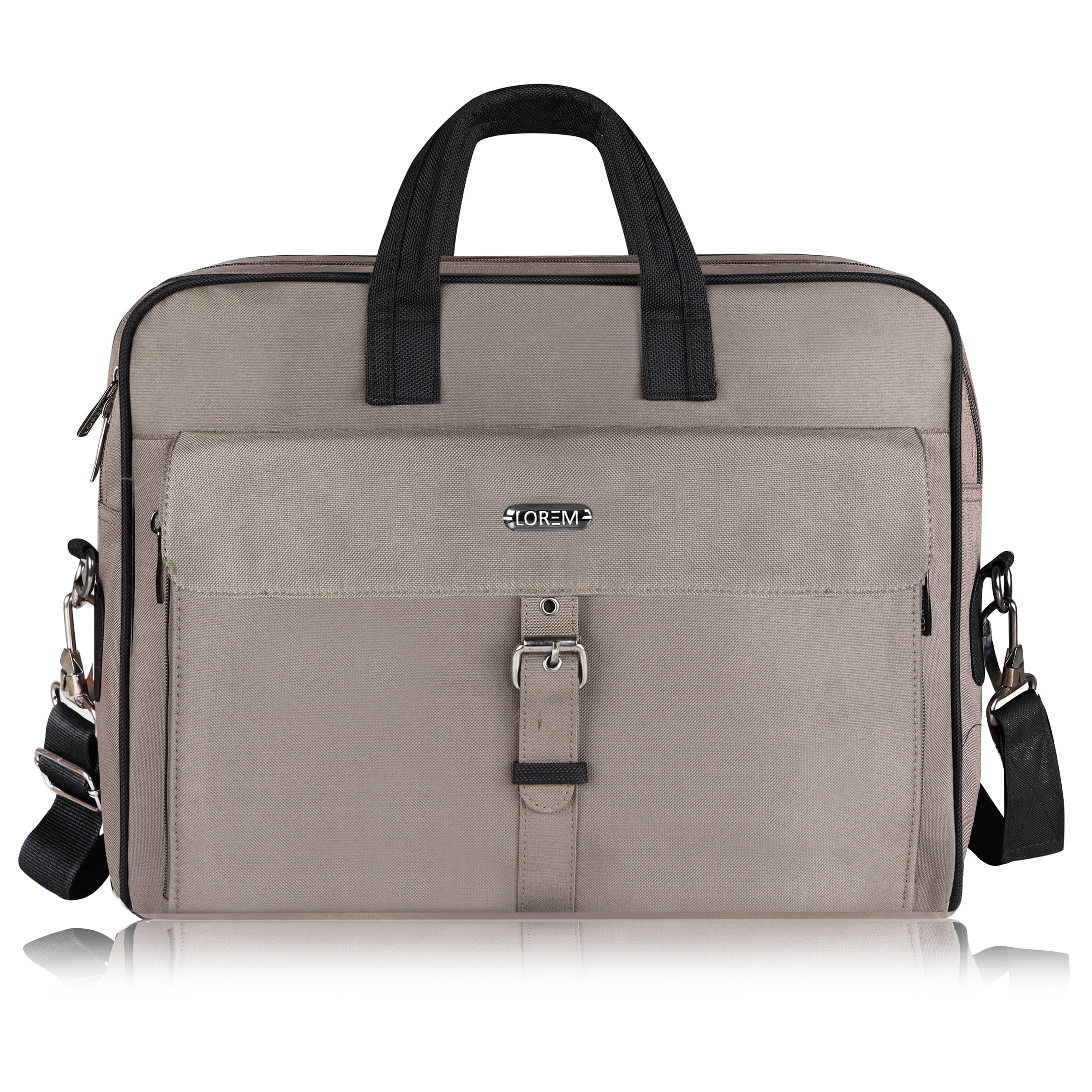     			Lorem Dark Grey Solid Messenger Bag