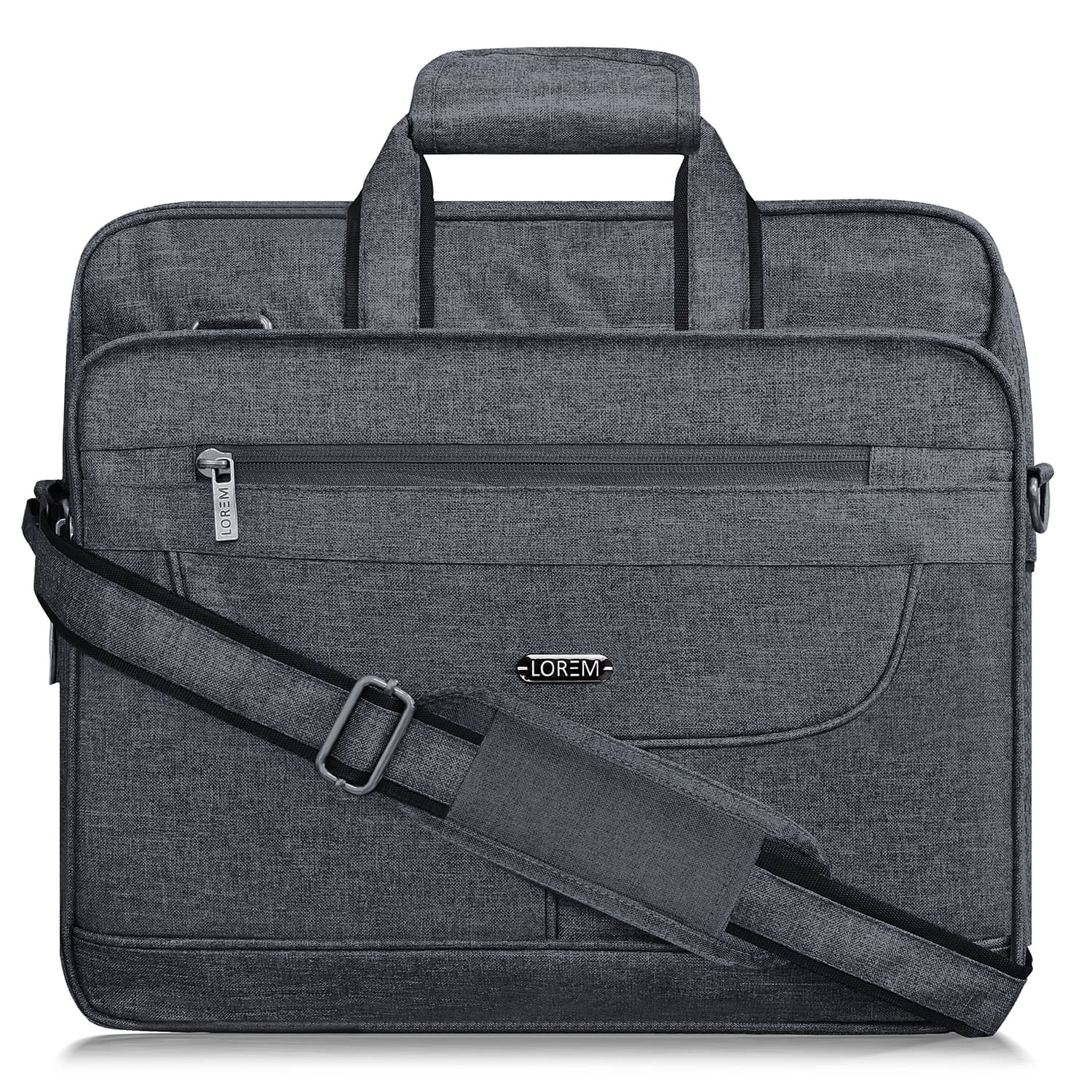     			Lorem Grey Solid Messenger Bag