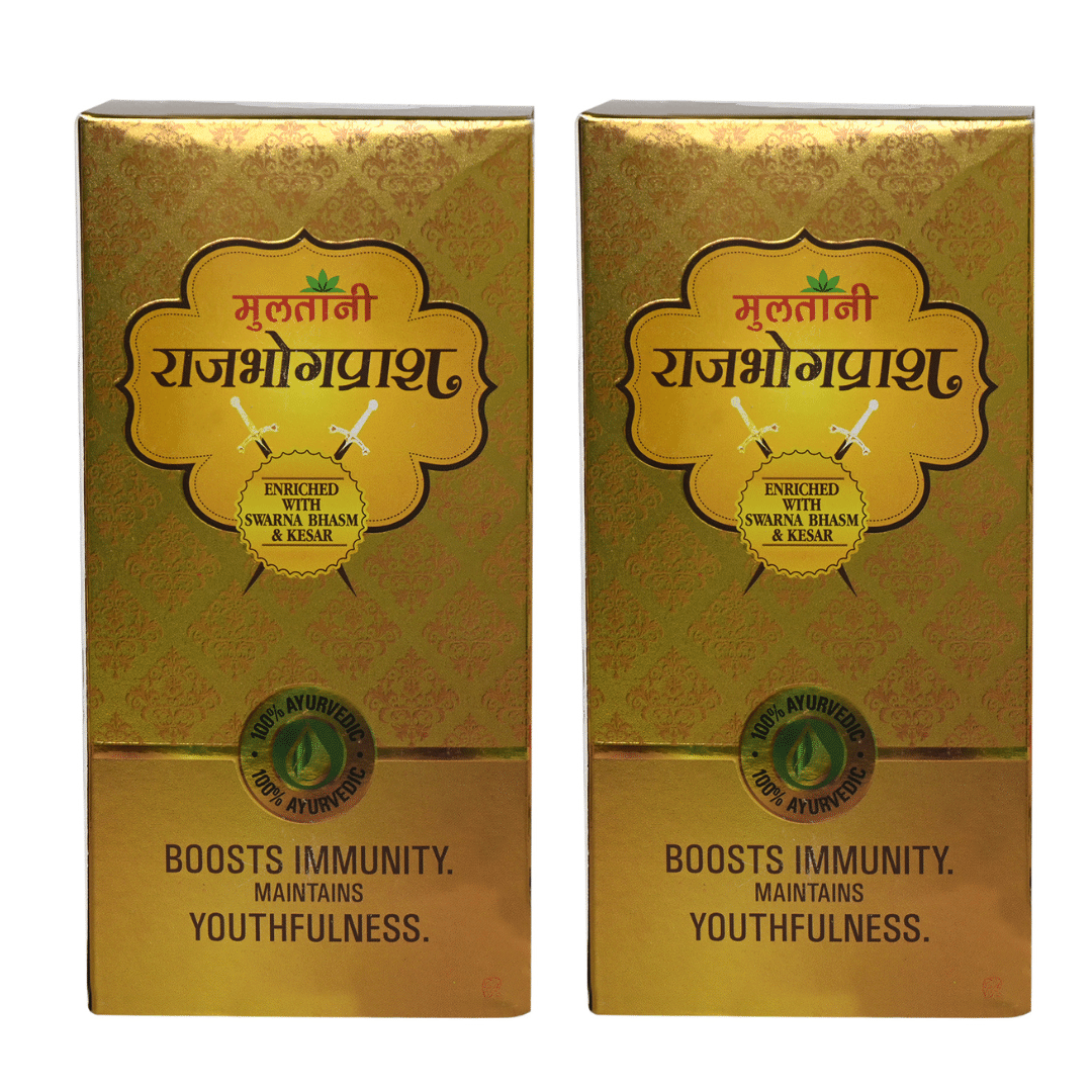     			Multani Rajbhogprash Swarna Bhasma Chyawanprash for Immunity Booster - 1kg (Pack of 2)