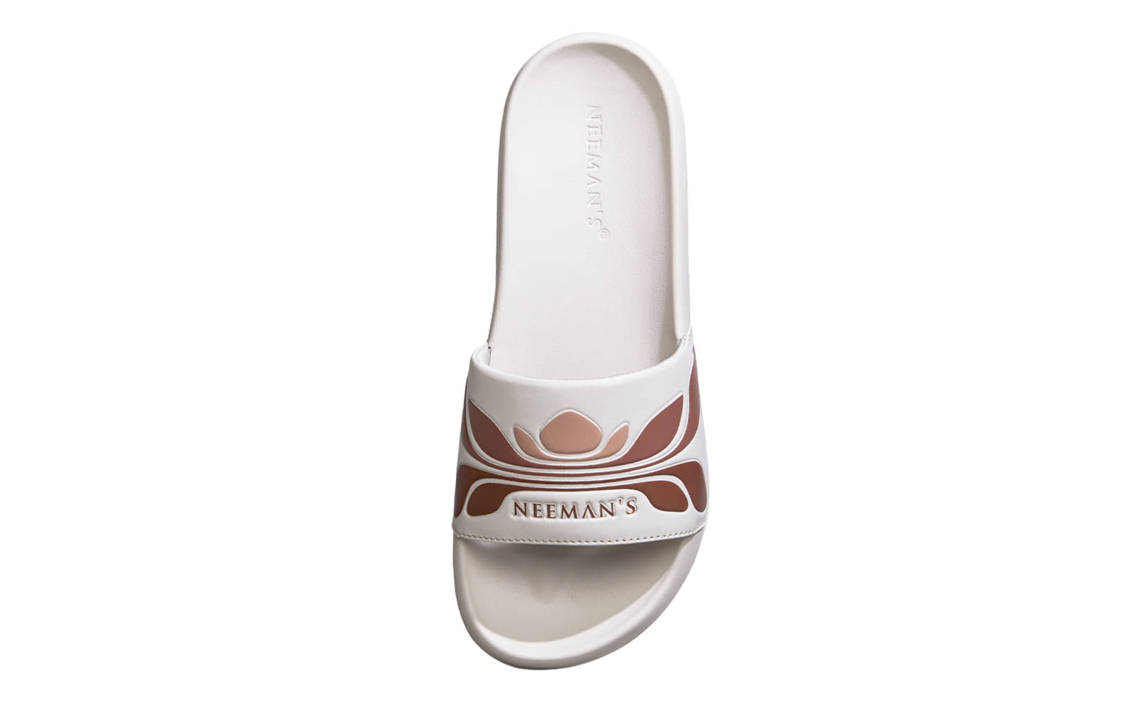     			Neemans Cream Men's Slide Flip Flop