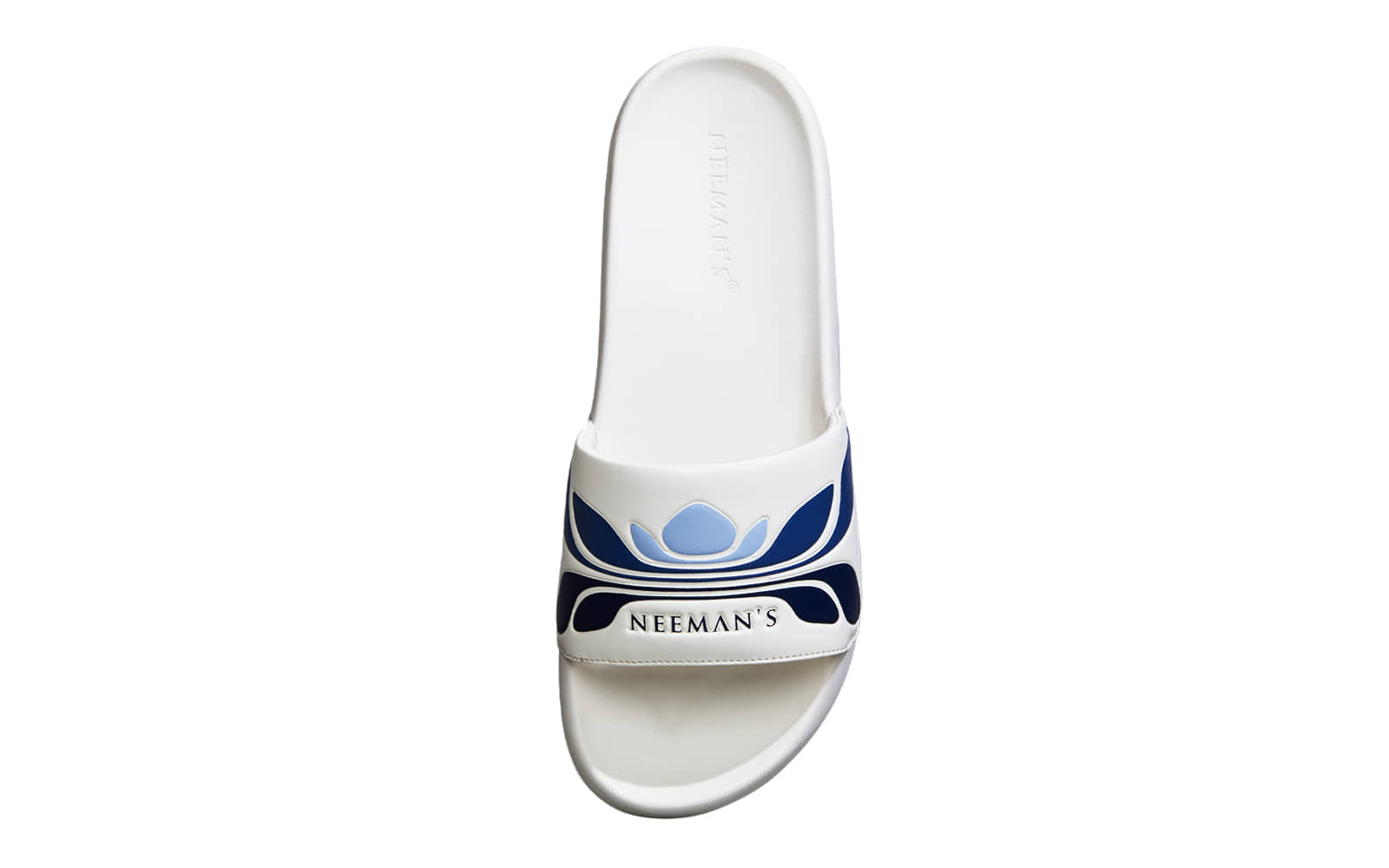 Neemans White Men's Slide Flip Flop
