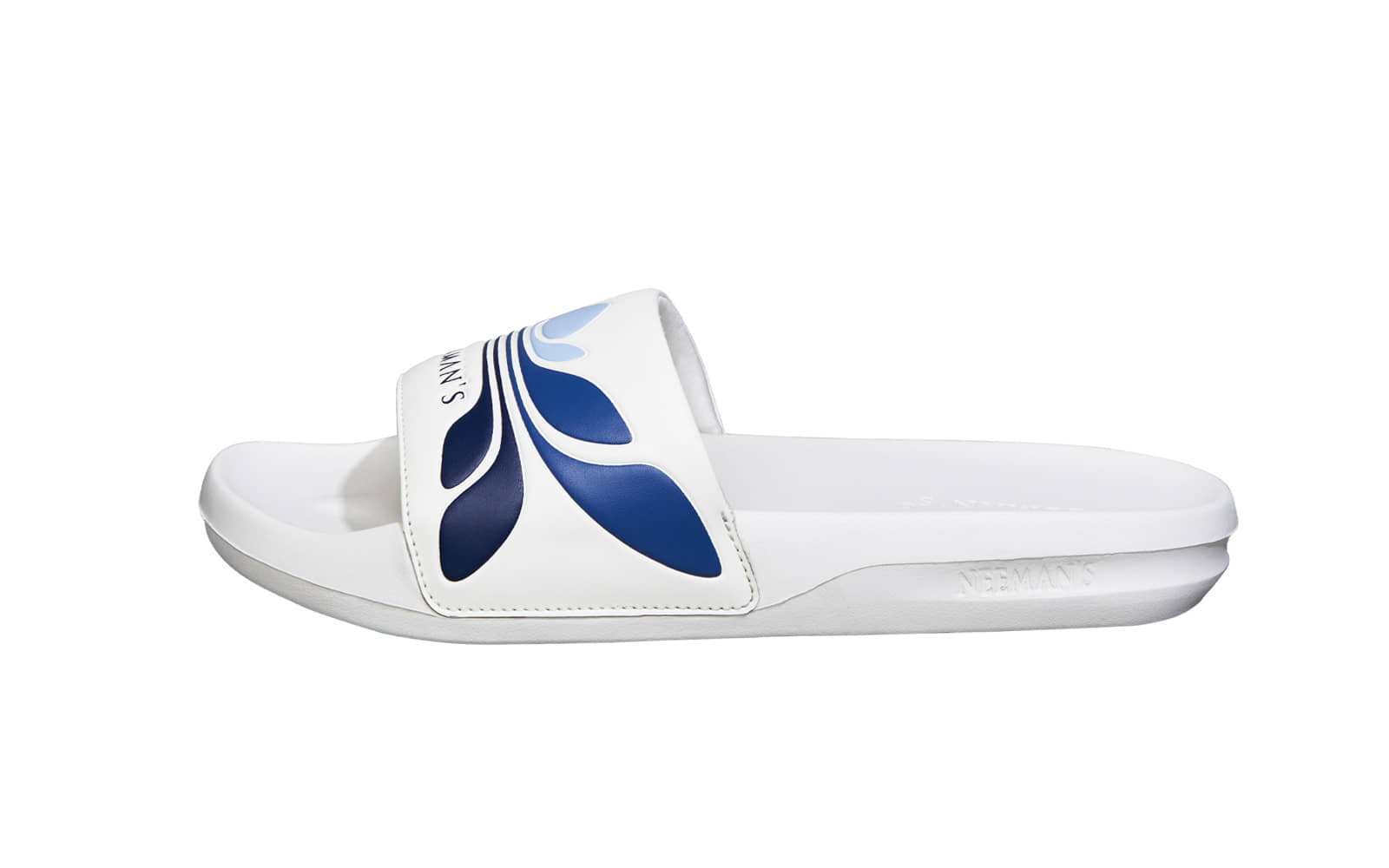 Neemans White Men's Slide Flip Flop