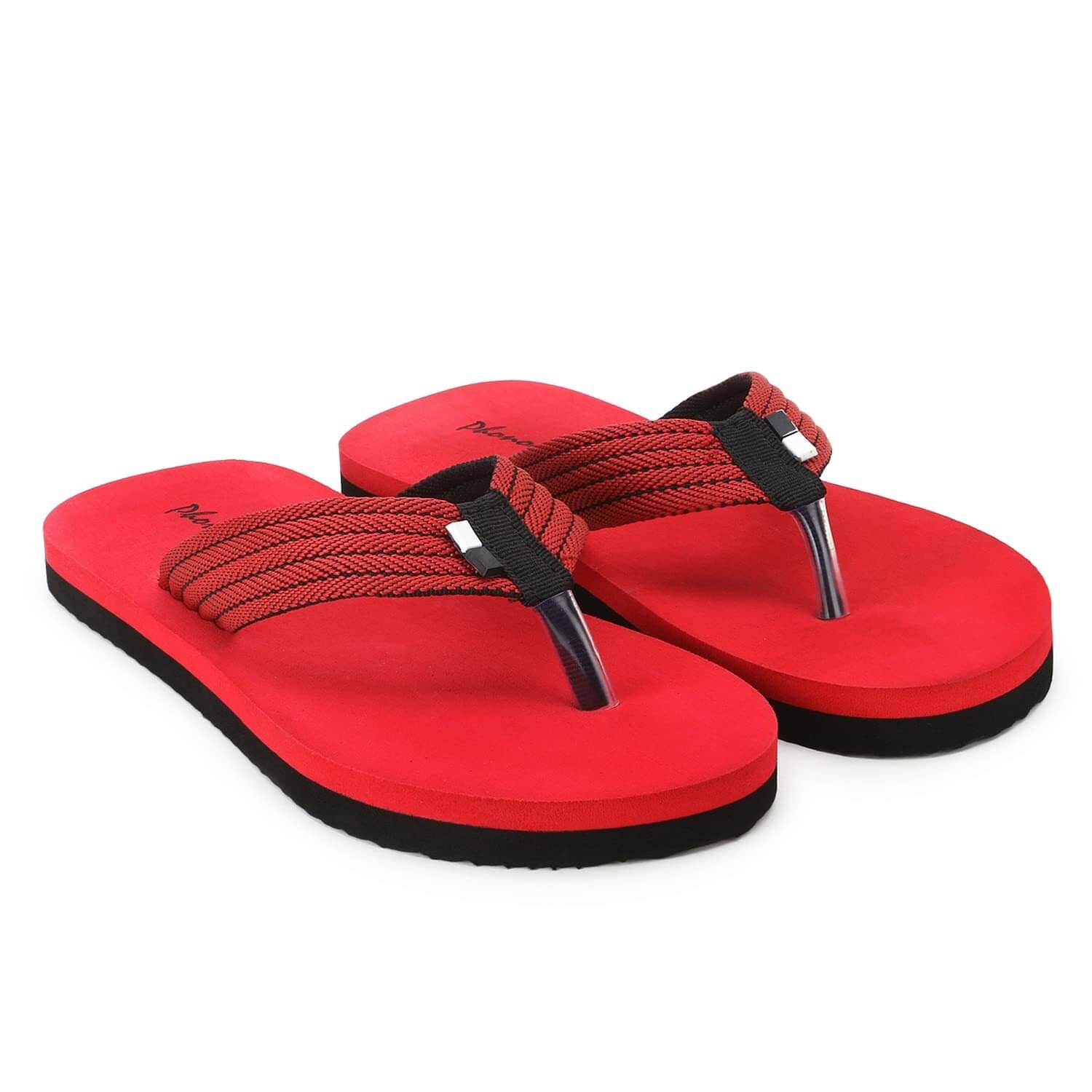     			Phonolite Red Men's Thong Flip Flop