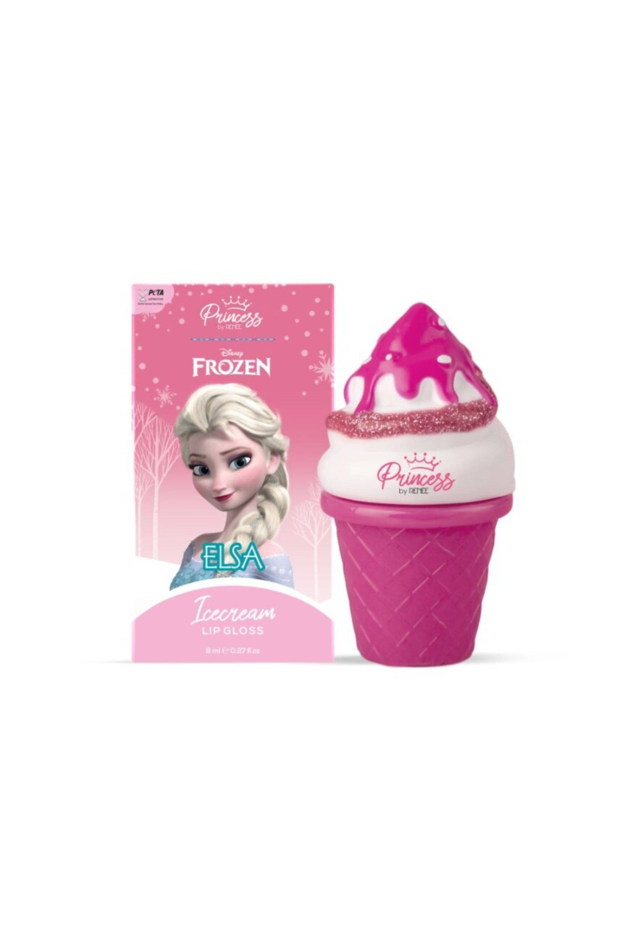     			Disney Frozen Princess by RENEE Icecream Lip Gloss Elsa, Glossy & Nourishing ,8ml