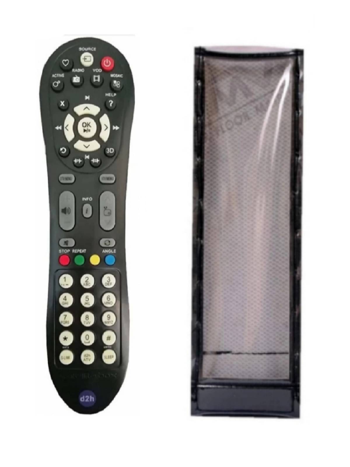     			SUGNESH C-21 New TvR-115  RC TV Remote Compatible with Videocon D2H HD