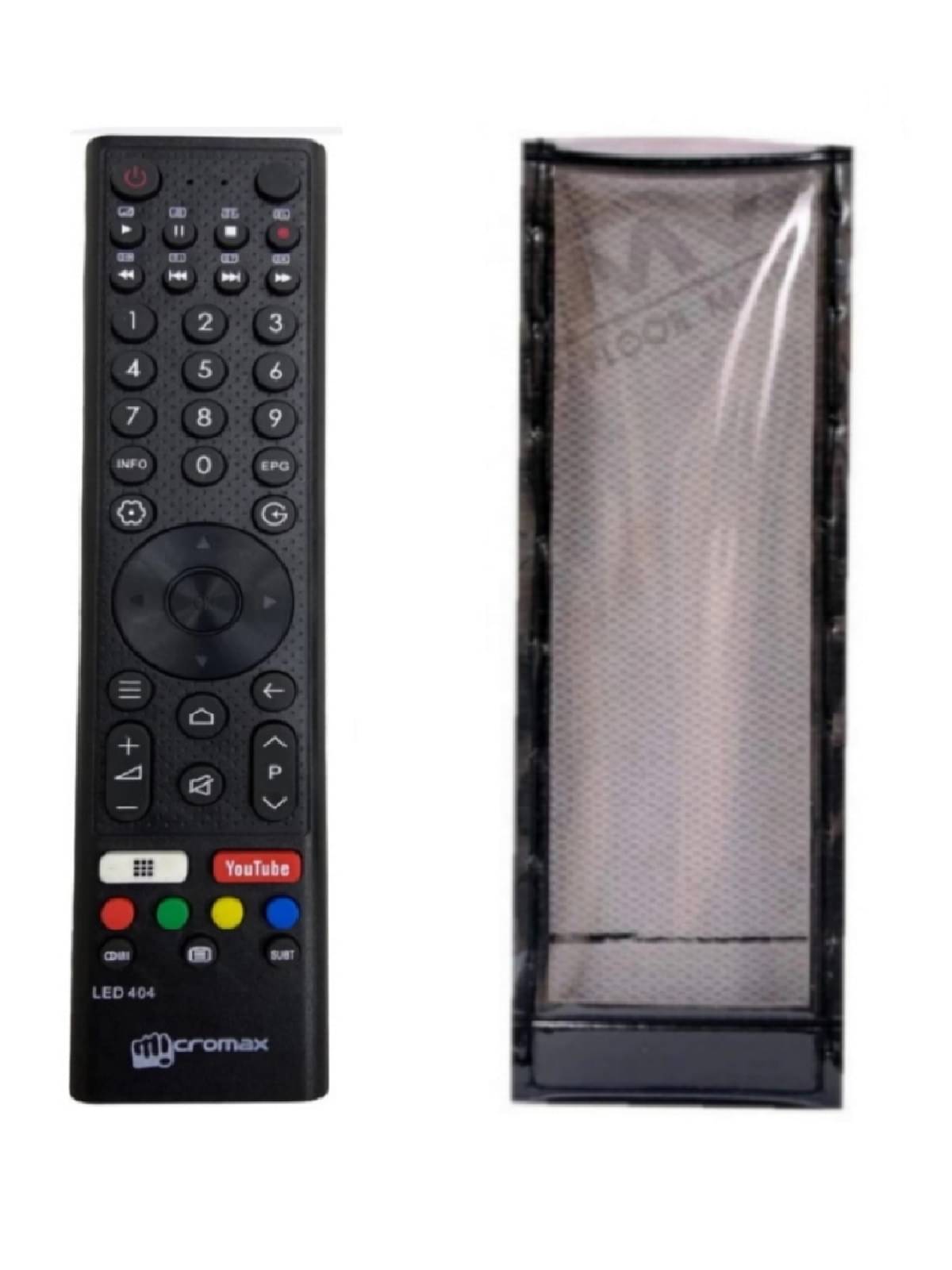     			SUGNESH C-33 New TvR-60  RC TV Remote Compatible with Micromax Smart led/lcd