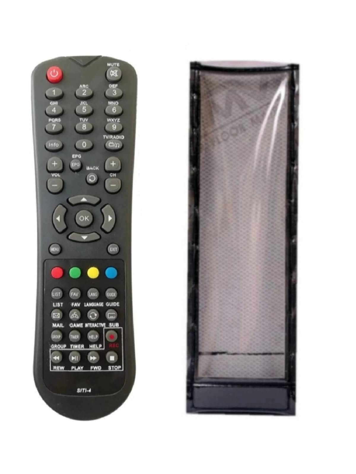     			SUGNESH C-35 New TvR-116  RC TV Remote Compatible with Siti Digital  set top box