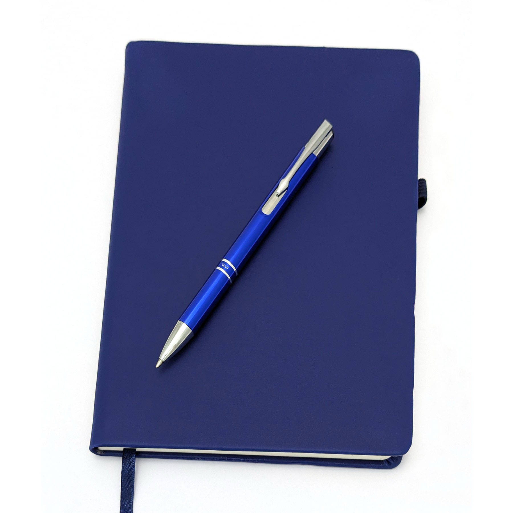 UJJi Pen with Notebook Gift Set in PU Leather with Elastic Closure and Pen Loop UJJi Pen with Notebook Gift Set in PU Leather with Elastic Closure and Pen Loop