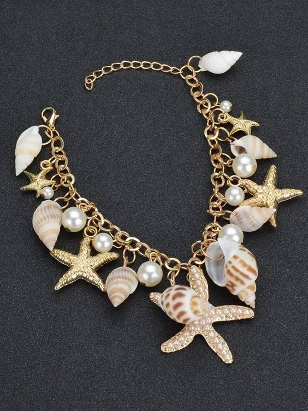     			YOUBELLA Gold Bracelet ( Pack of 1 )
